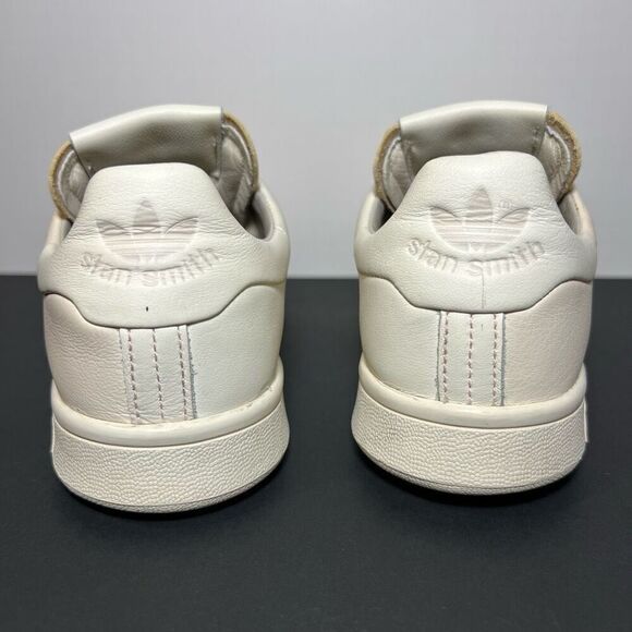 Mens ADIDAS Pharrell Williams x Stan Smith Ecru Tint Low Top Shoes / Size 8 - Picture 4 of 9